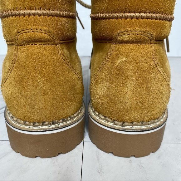 Montelliana Alce Lace Up Tan Boot 8 - Picture 4 of 14